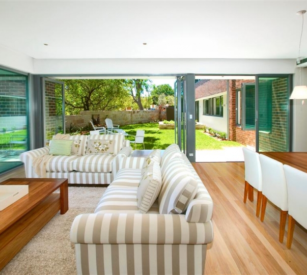 Sliding & Concertina Doors - Limed Blackbutt Floors
